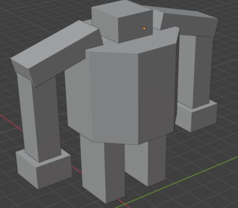 Bejin Bot, modelled in Blender